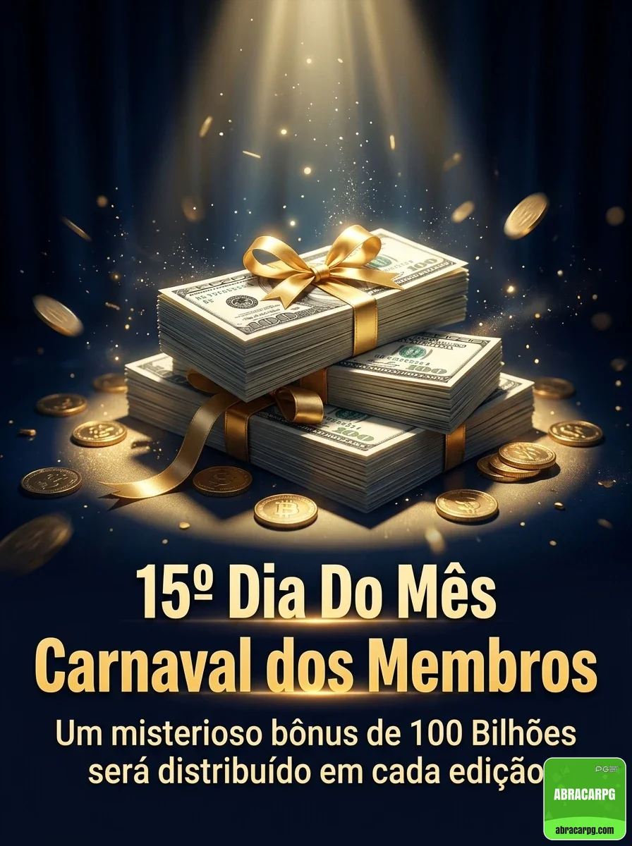 abracarpg - bônus exclusivo - Bônus de Primeiro Depósito